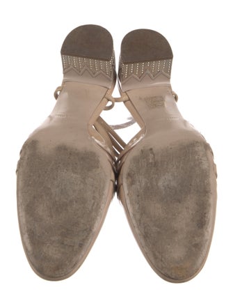 Miu Miu Patent Leather Slingback Pumps