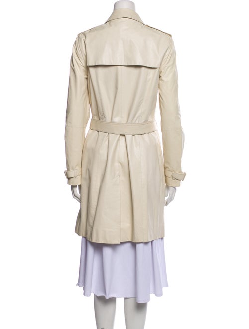 Miu Miu Late 2000's - Early 2010's Leather Trench Coat