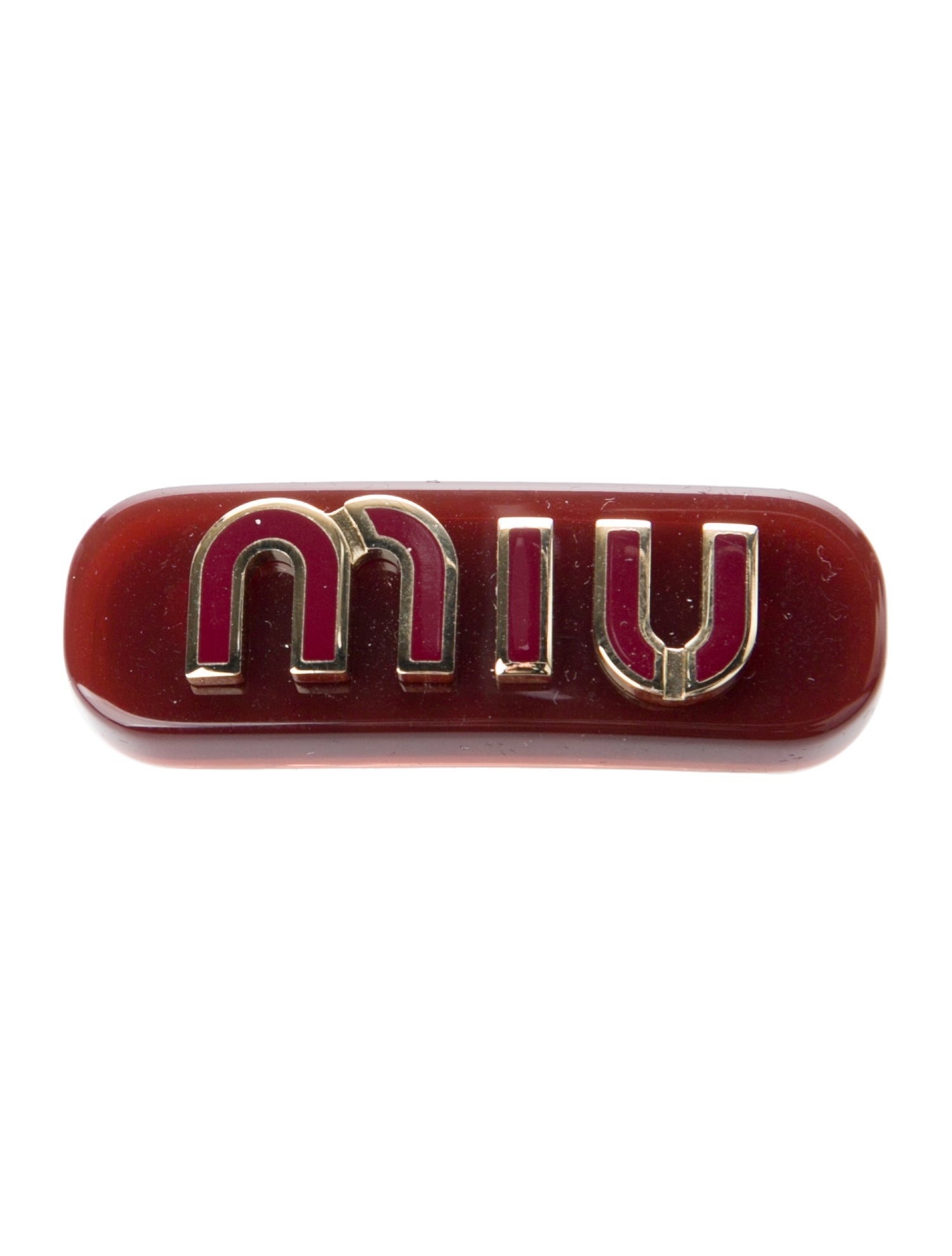 Miu Miu Plexiglas Hair Clip