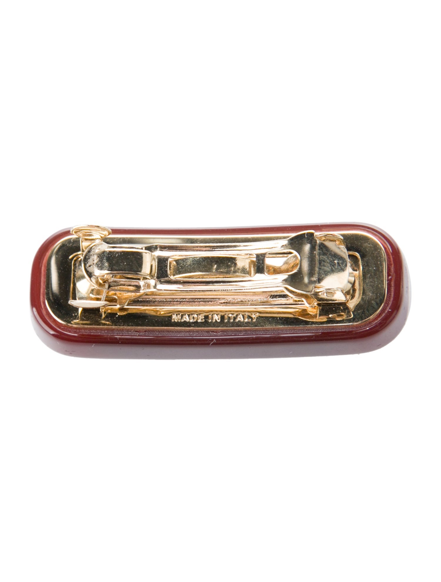 Miu Miu Plexiglas Hair Clip