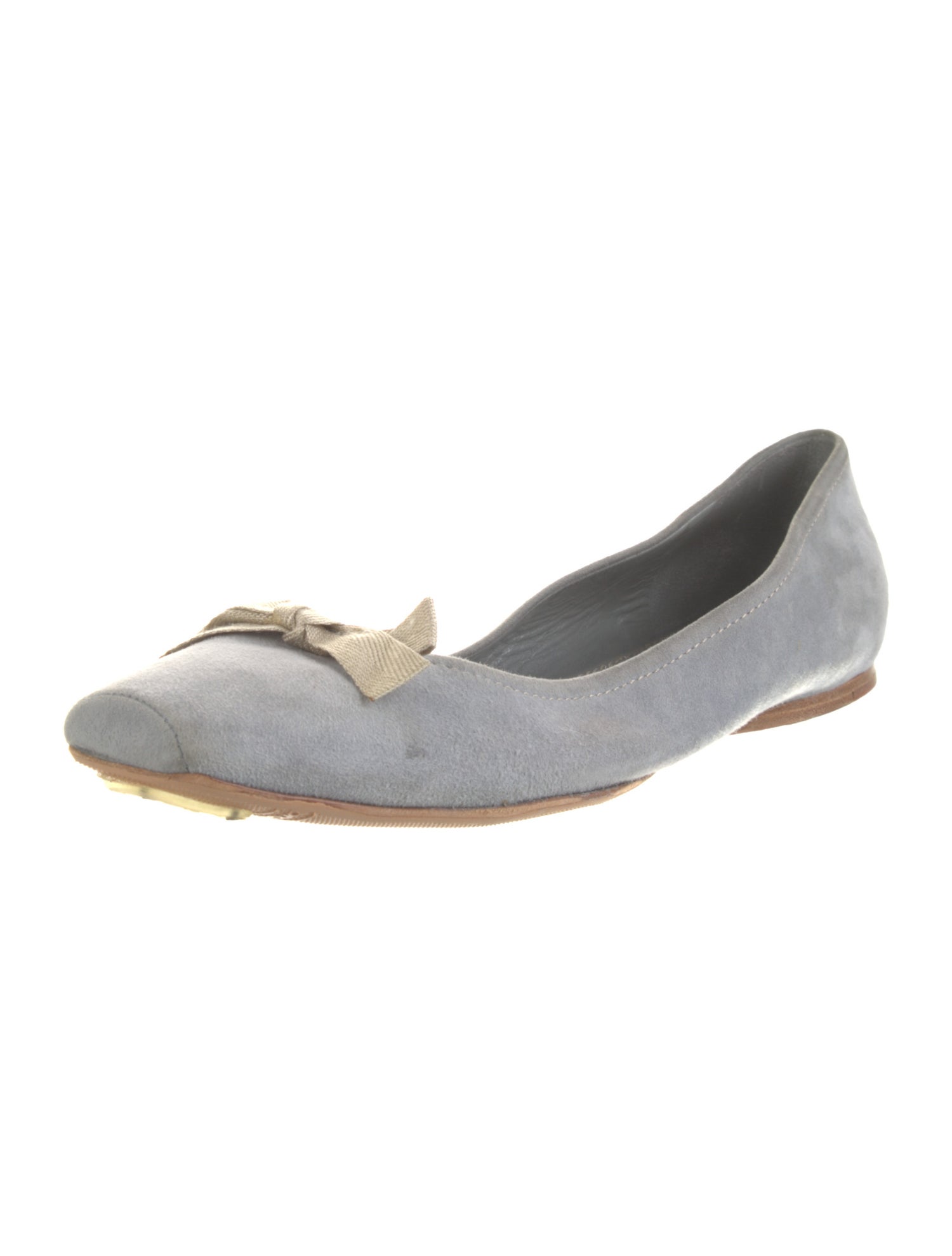 Miu Miu Suede Ballet Flats