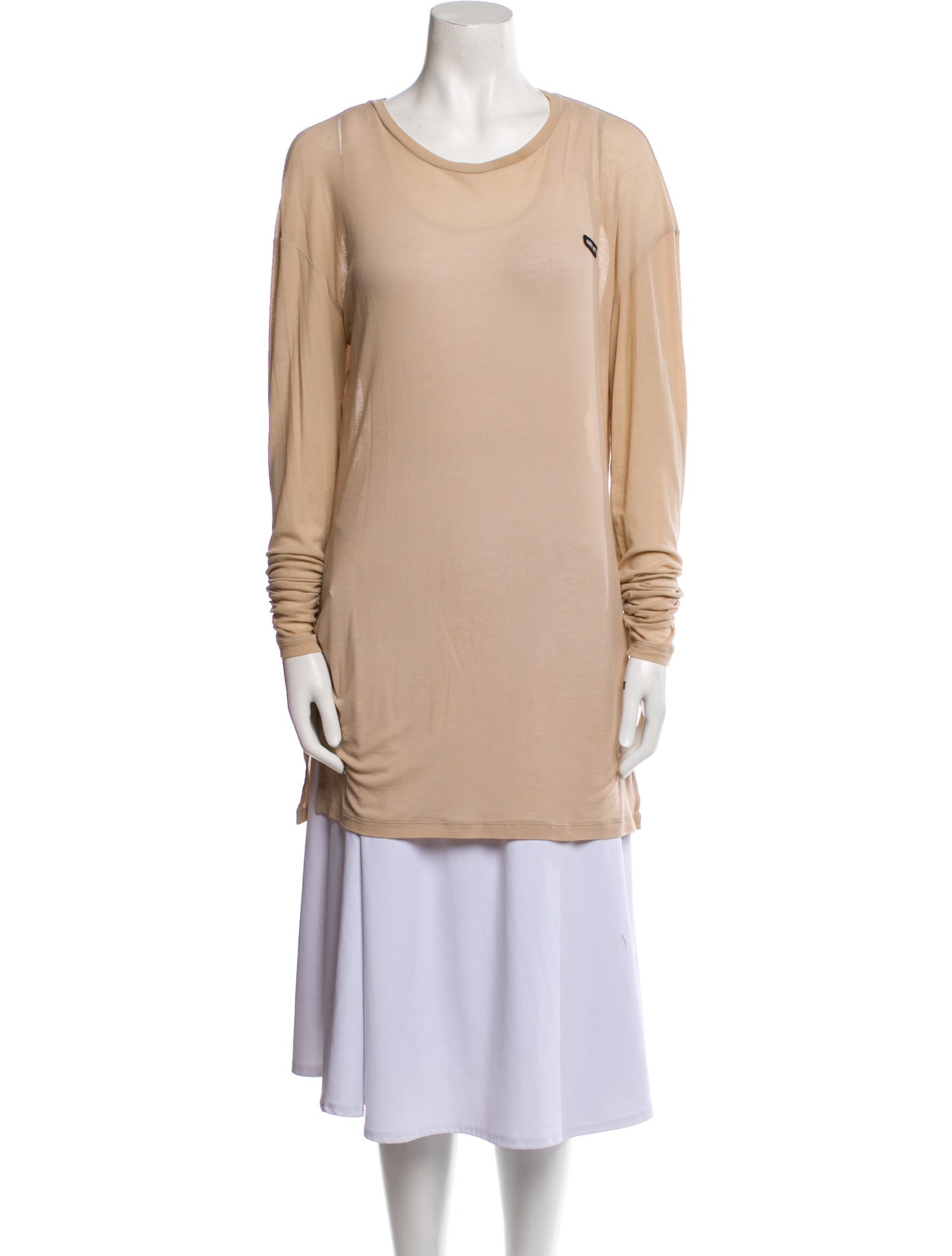 Miu Miu 2023 Scoop Neck Tunic