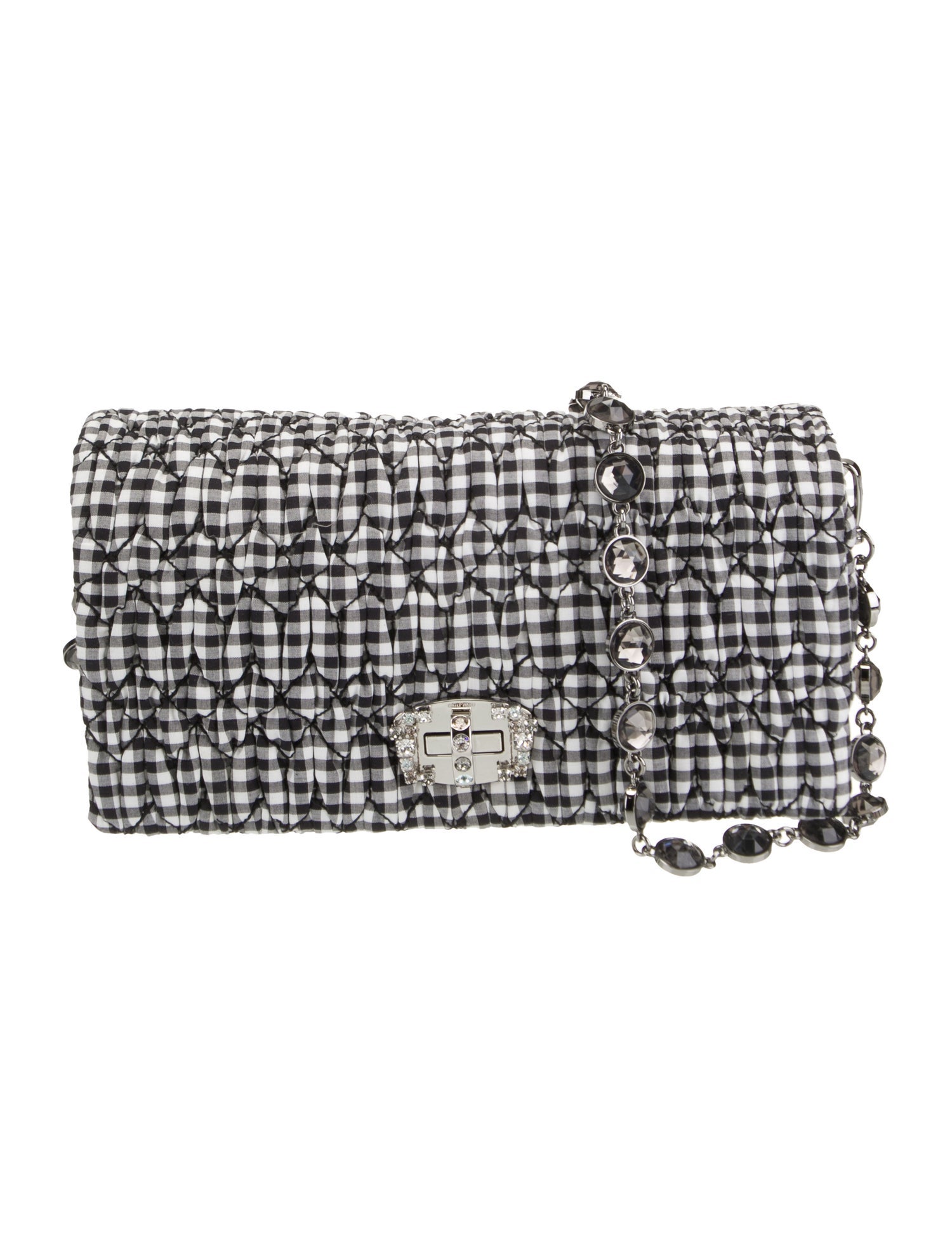 Miu Miu Silk Top Handle Bag