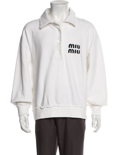 Miu Miu 2022 Graphic Print Sweatshirt