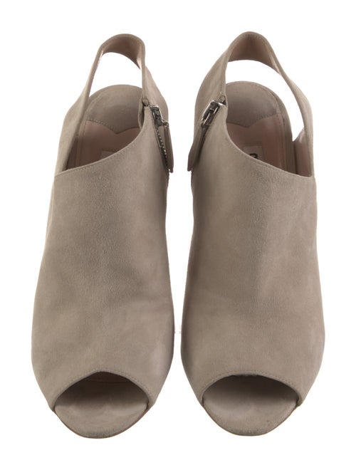 Miu Miu Suede Slingback Pumps