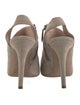 Miu Miu Suede Slingback Pumps