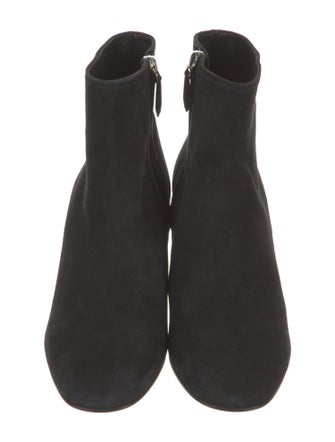 Miu Miu Suede Crystal Embellishments Boots