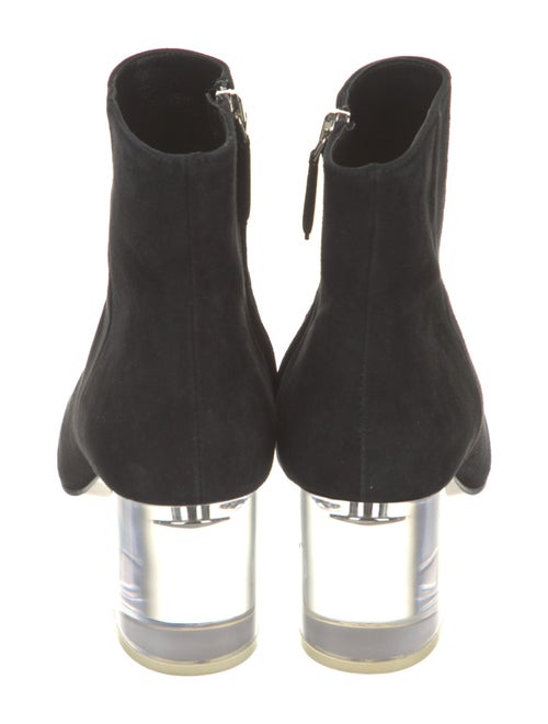 Miu Miu Suede Crystal Embellishments Boots