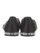 Miu Miu Satin Crystal Embellishments Loafers