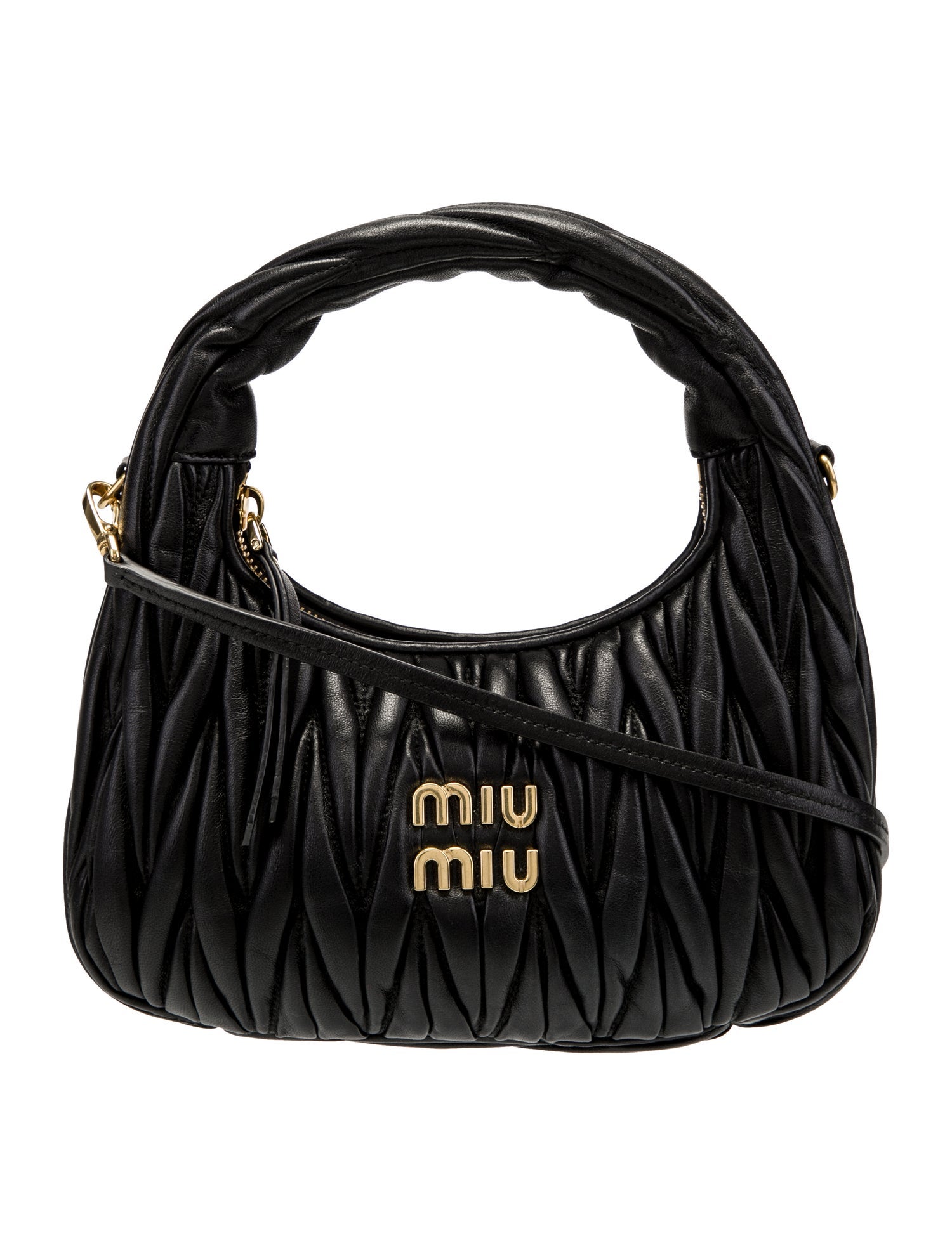 Miu Miu Leather Wander Matelassé Nappa