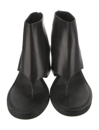 Miu Miu Leather Sandals