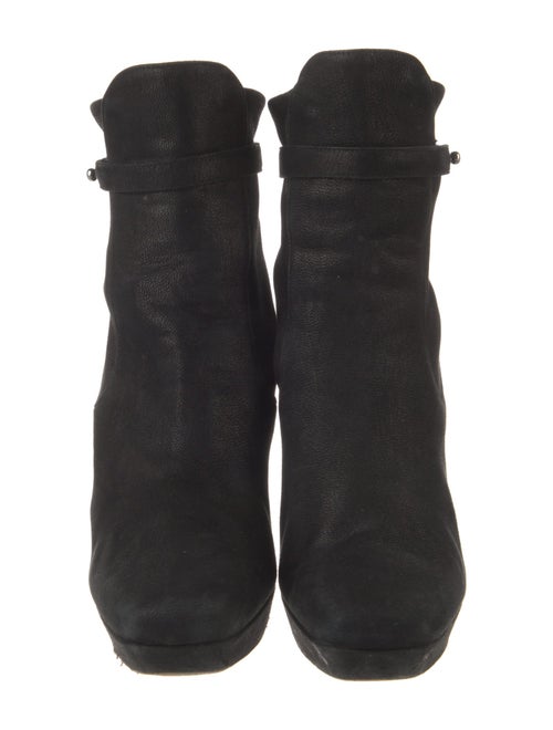 Miu Miu Suede Studded Accents Boots