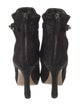 Miu Miu Suede Studded Accents Boots