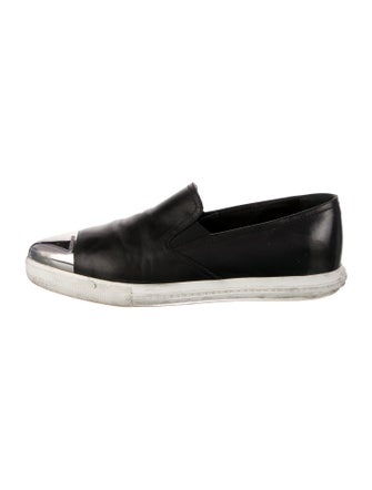 Miu Miu Leather Loafers