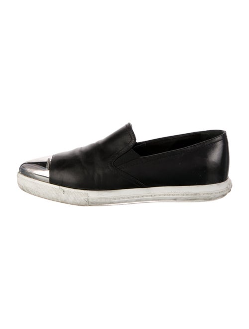 Miu Miu Leather Loafers
