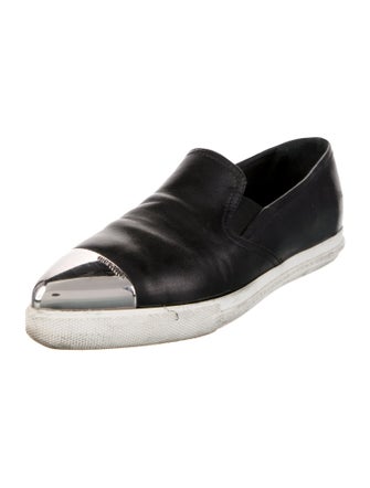 Miu Miu Leather Loafers