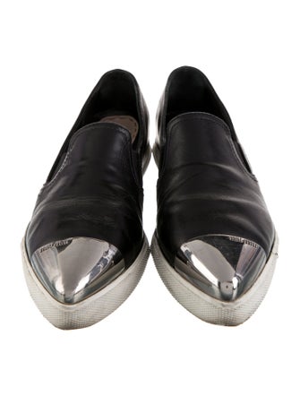 Miu Miu Leather Loafers