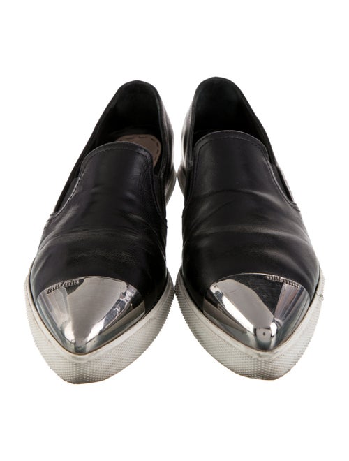 Miu Miu Leather Loafers