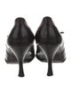Miu Miu Leather Eyelet Trim Pumps