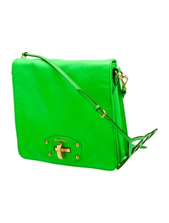 Miu Miu Leather Crossbody Bag