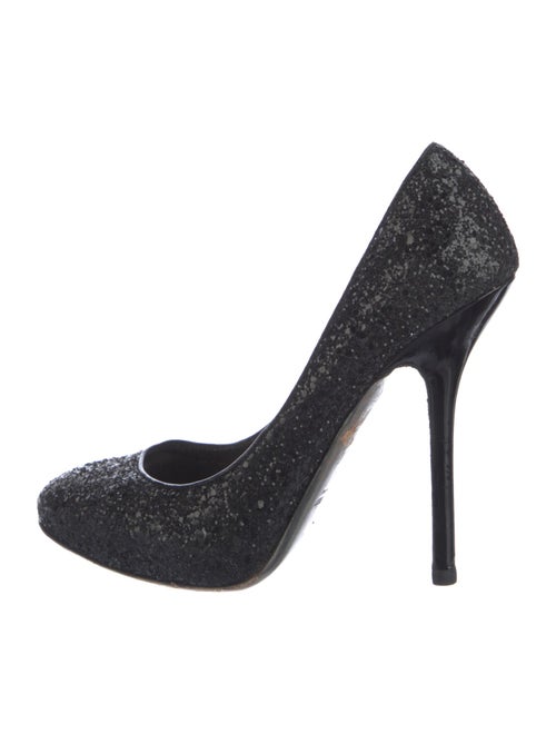Miu Miu Glitter Glitter Accents Pumps