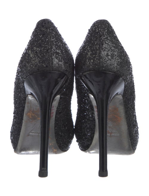 Miu Miu Glitter Glitter Accents Pumps