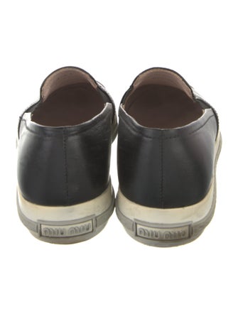 Miu Miu Leather Sneakers