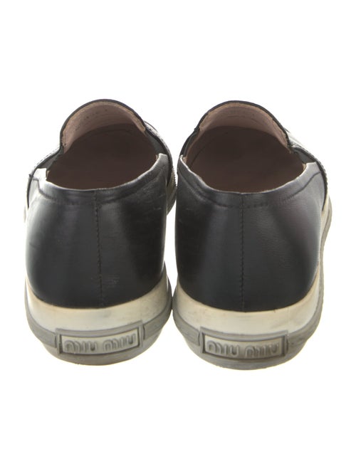 Miu Miu Leather Sneakers