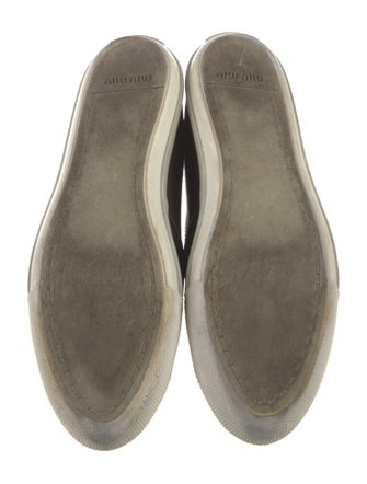 Miu Miu Leather Sneakers