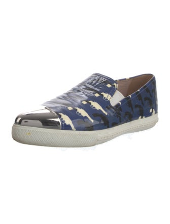 Miu Miu Patent Leather Printed Sneakers