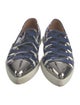 Miu Miu Patent Leather Printed Sneakers