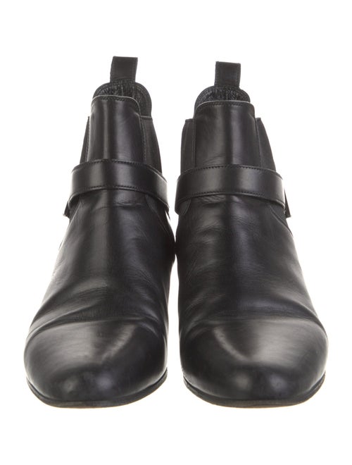 Miu Miu Leather Chelsea Boots