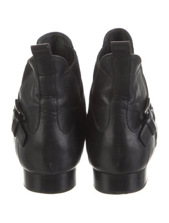 Miu Miu Leather Chelsea Boots