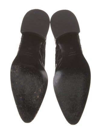 Miu Miu Patent Leather Chelsea Boots