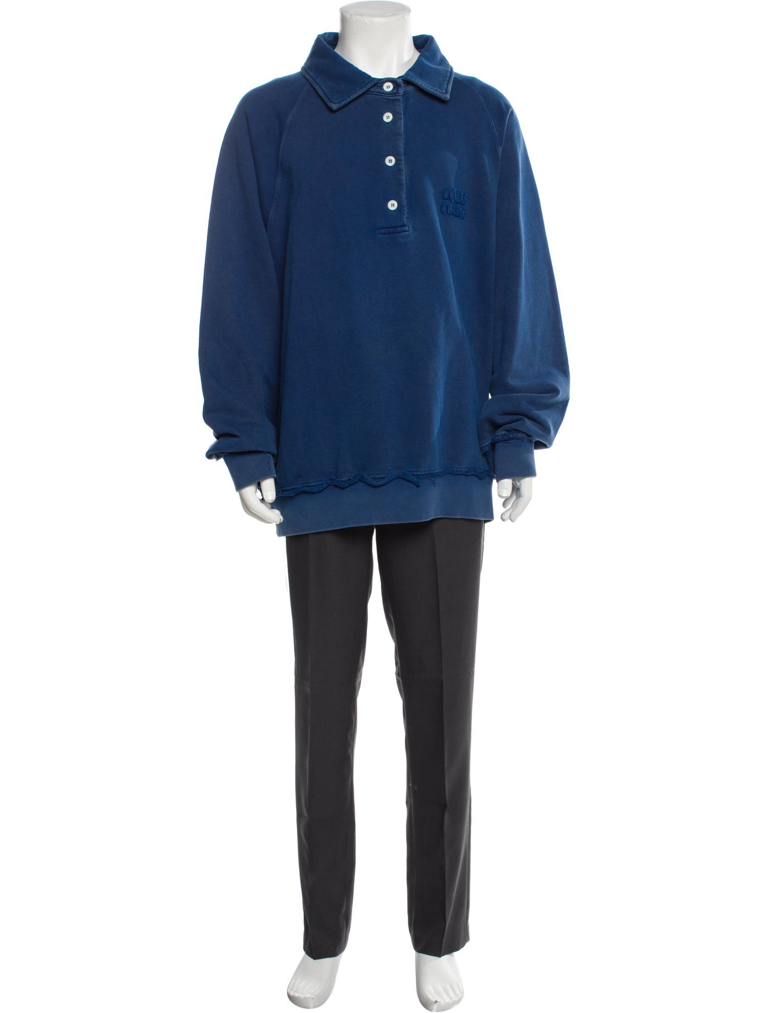 Miu Miu 2024 Graphic Print Hoodie