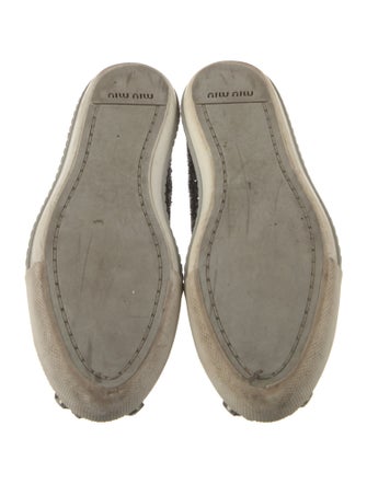 Miu Miu Glitter Glitter Accents Sneakers