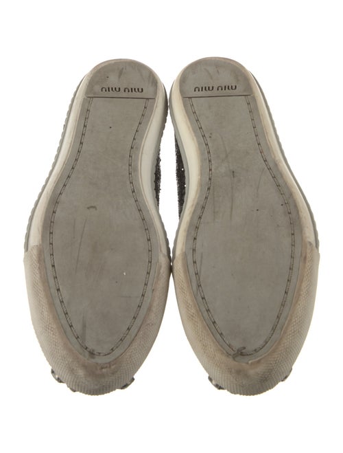 Miu Miu Glitter Glitter Accents Sneakers