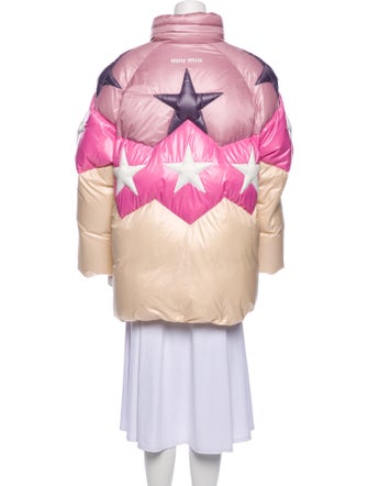 Miu Miu 2021 Printed Down Coat
