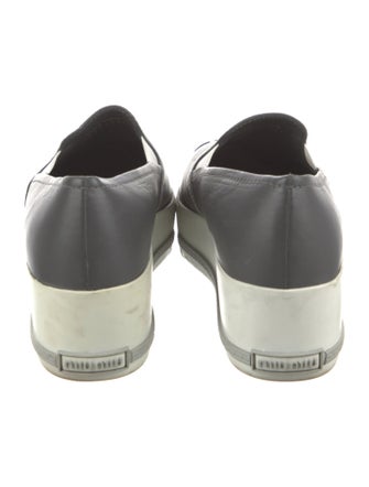 Miu Miu Leather Loafers