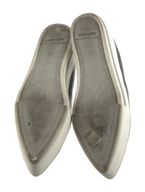 Miu Miu Leather Loafers