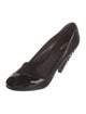 Miu Miu Patent Leather Crystal Embellishments D'Orsay Pumps