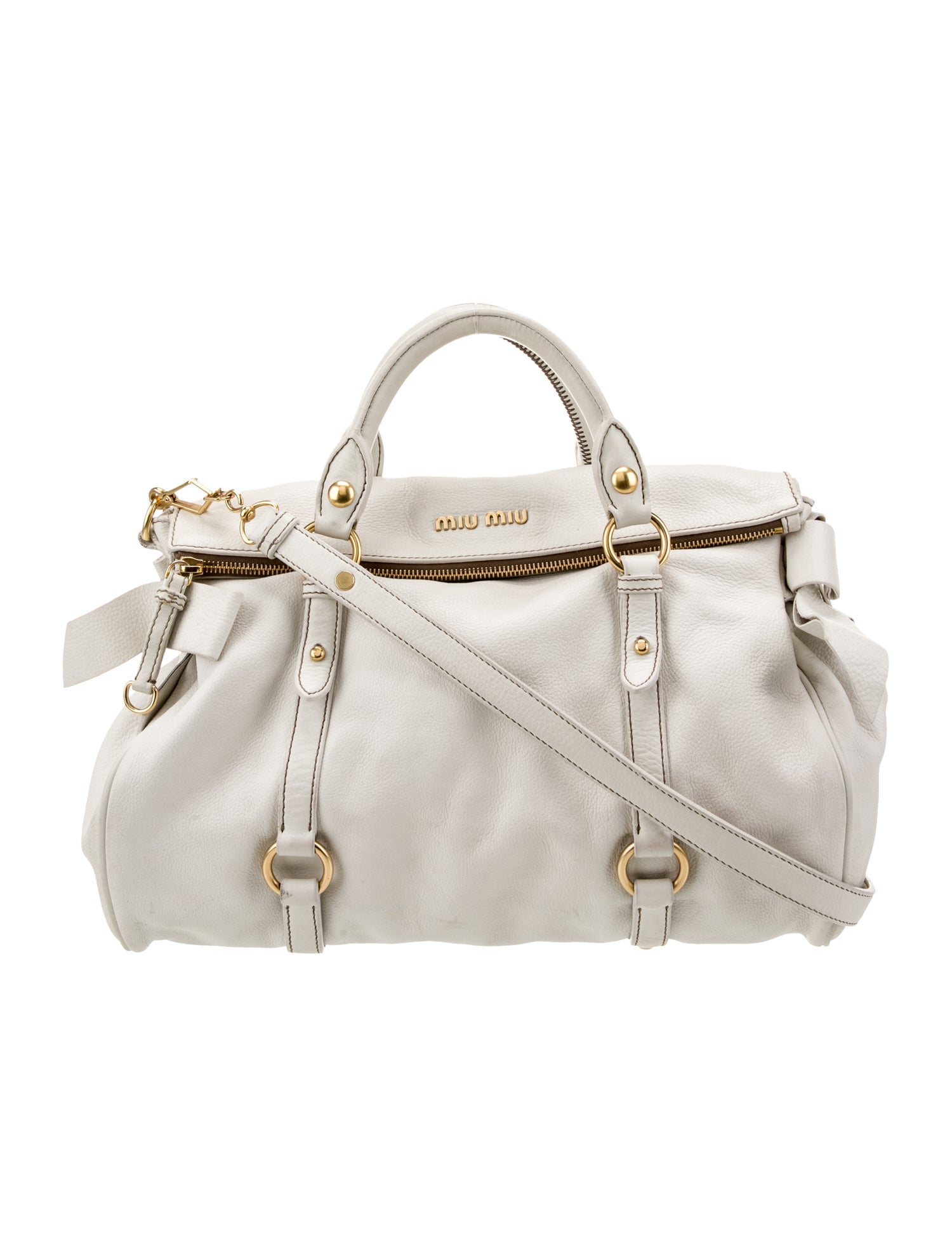 Miu Miu Leather Shoulder Bag