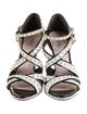 Miu Miu Leather Printed Sandals