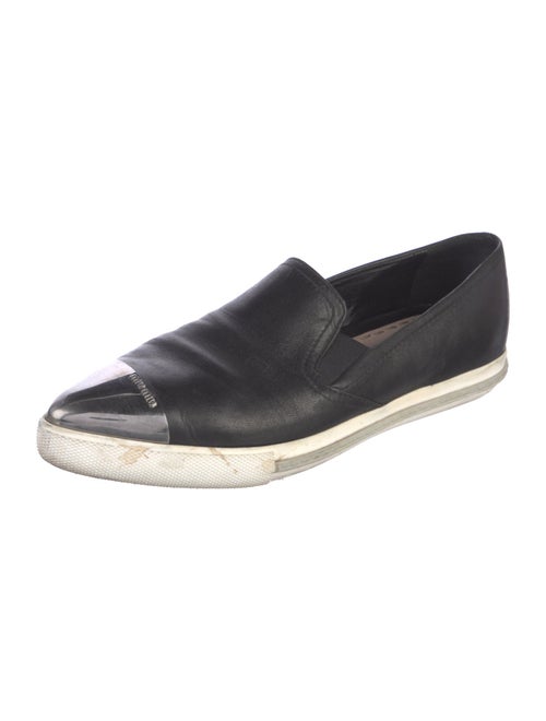 Miu Miu Leather Loafers