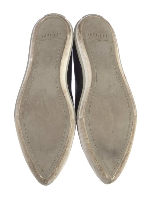 Miu Miu Leather Loafers