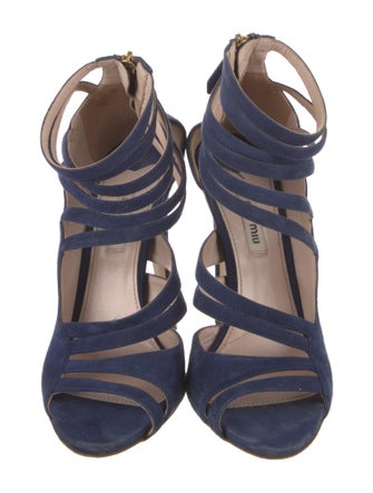 Miu Miu Suede Sandals