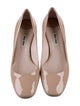 Miu Miu Patent Leather Crystal Embellishments Pumps