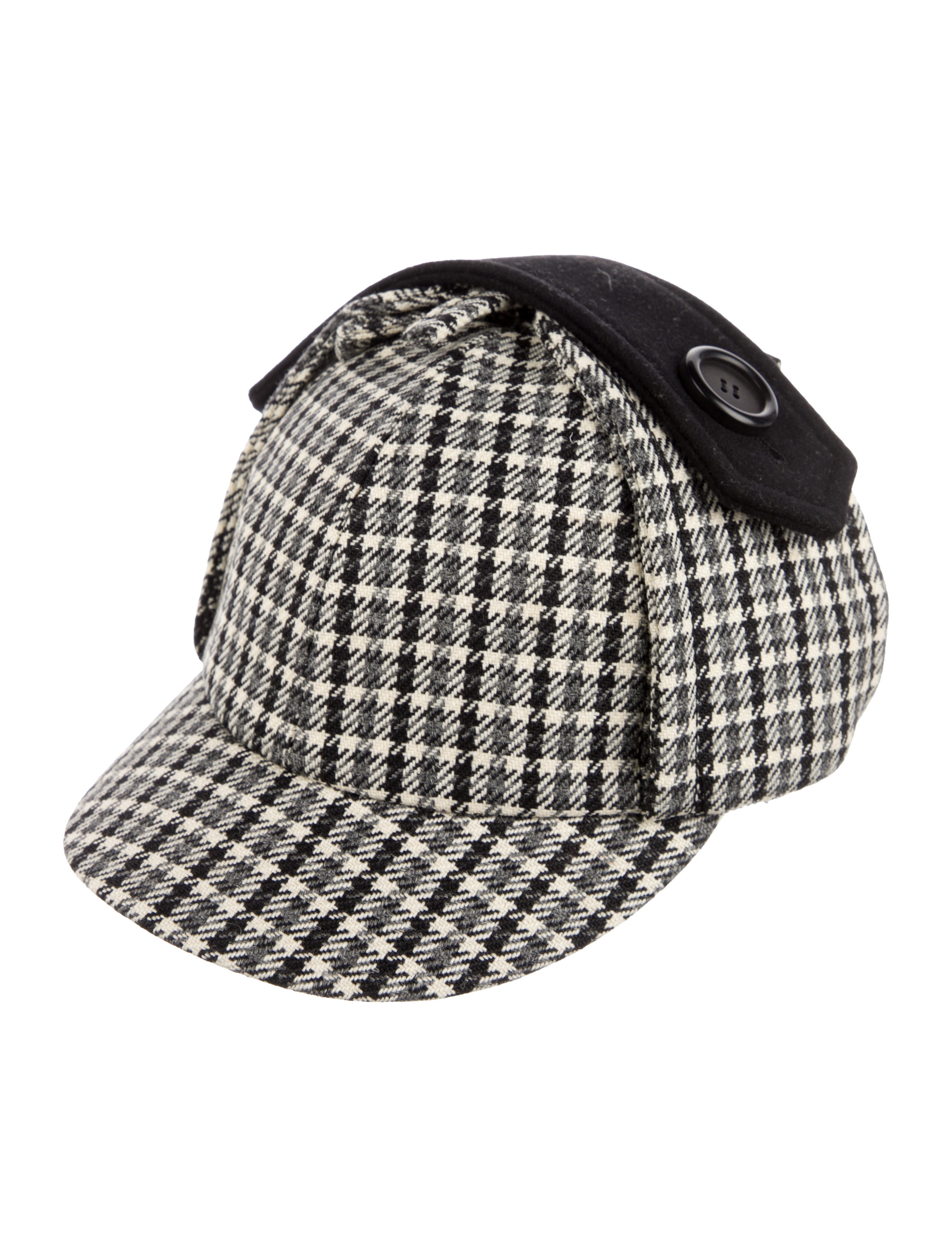Miu Miu Knit Patterned Print Baseball Cap