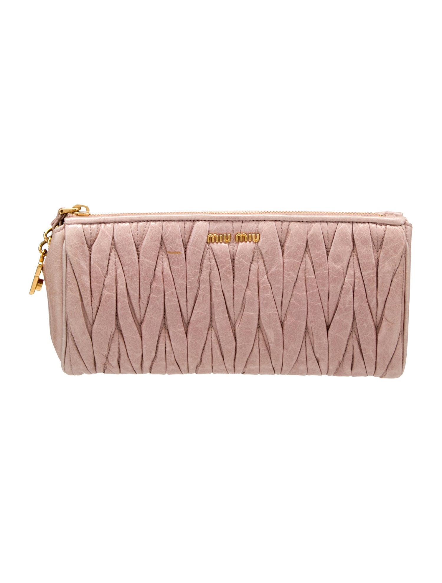 Miu Miu Leather Clutch