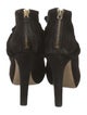 Miu Miu Suede Bow Accents Slingback Sandals
